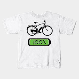 E-Bike 100% Kids T-Shirt